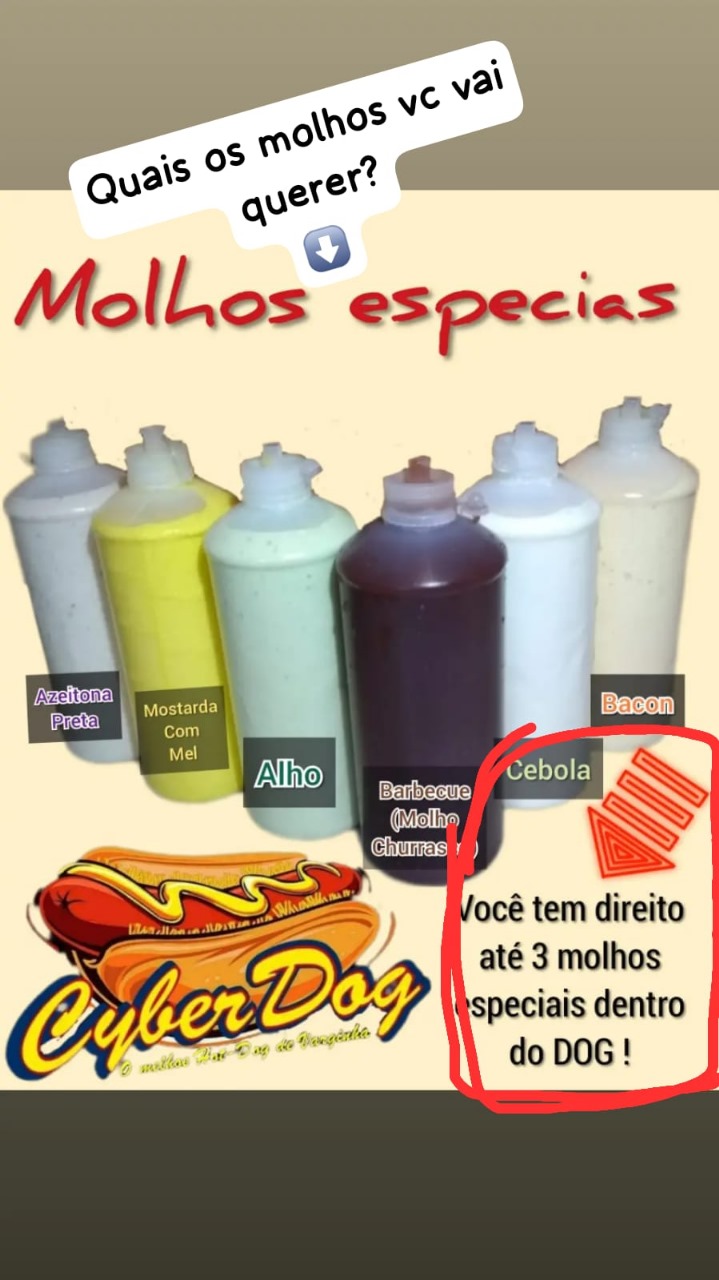 Molhos Especiais CyberDog