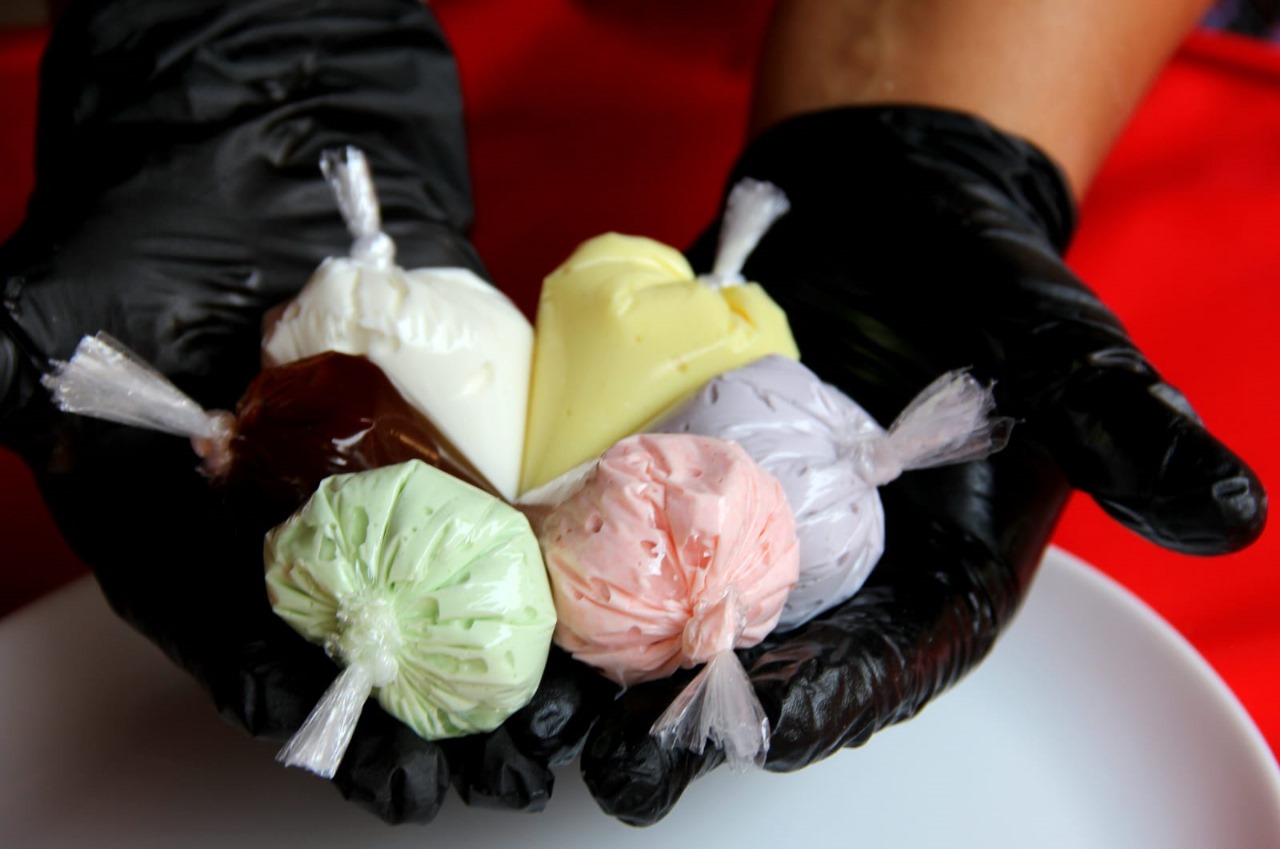 Molhos especiais nas mãos