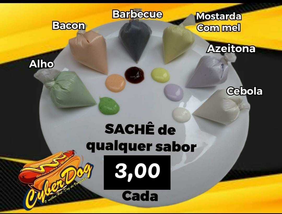 Sachês de molhos especiais